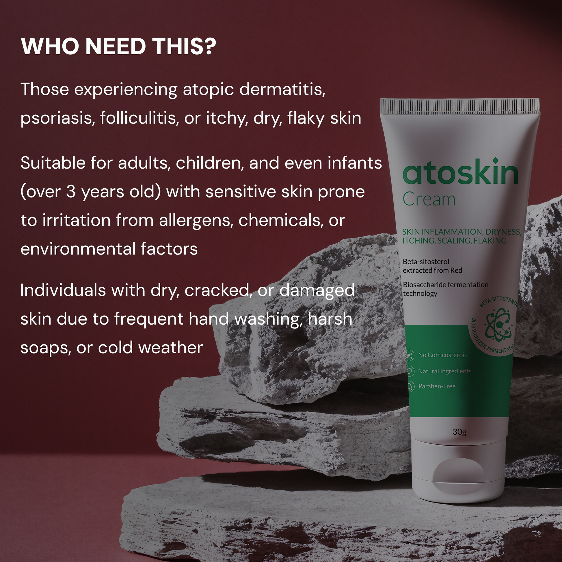 Atoskin Eczema Cream (1.01 oz)