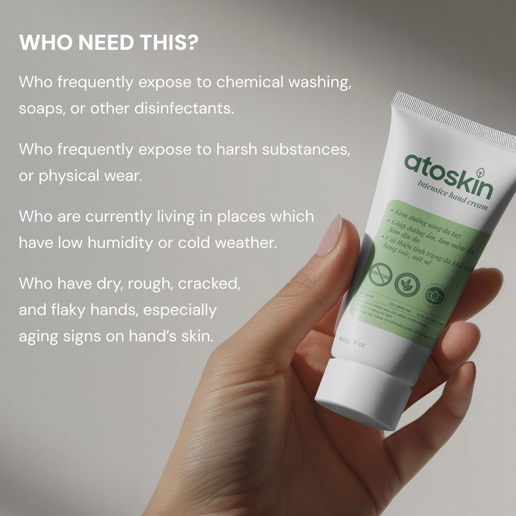 Atoskin Brightening & Moisturizing Hand Cream (2.02 oz)
