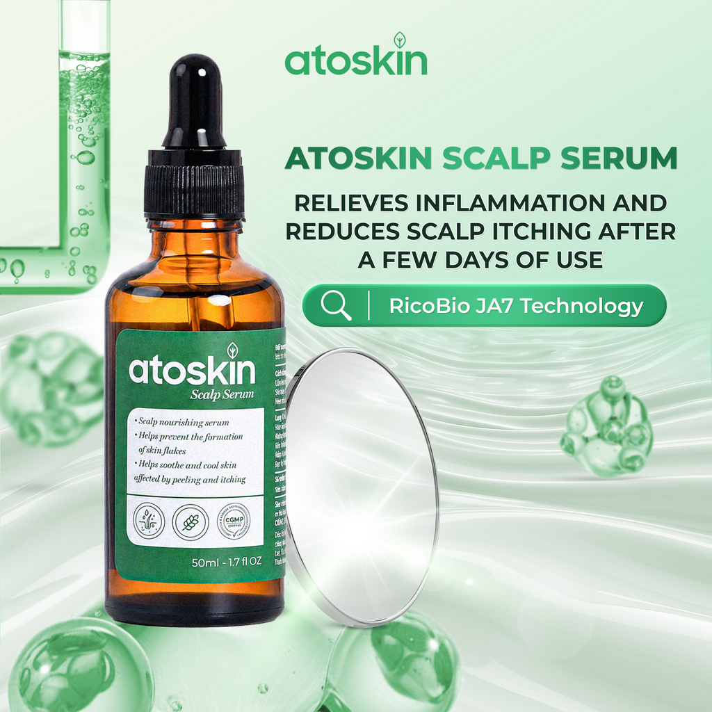 Atoskin Scalp Serum – Lightweight Leave-On Scalp Care (1.7 fl oz)