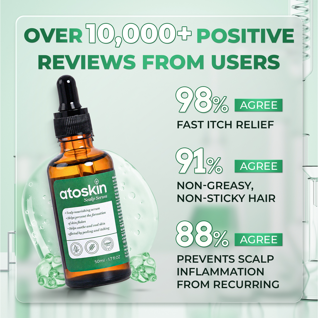 Atoskin Scalp Serum – Lightweight Leave-On Scalp Care (1.7 fl oz)