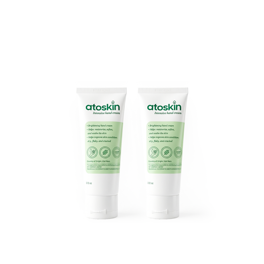 Atoskin Intensive Hand Cream – Deep Moisturizing & Brightening (2.12oz)