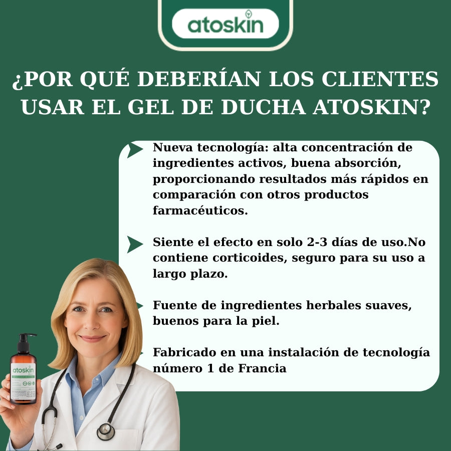 Atoskin – Specialized Body Wash for Eczema, Psoriasis & Dermatitis-Prone Skin