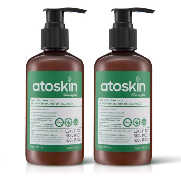 Atoskin – Specialized Shampoo for Seborrheic Dermatitis & Folliculitis-Prone Scalp