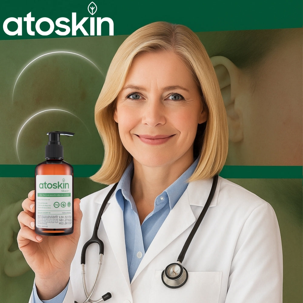 Atoskin – Specialized Body Wash for Eczema, Psoriasis & Dermatitis-Prone Skin