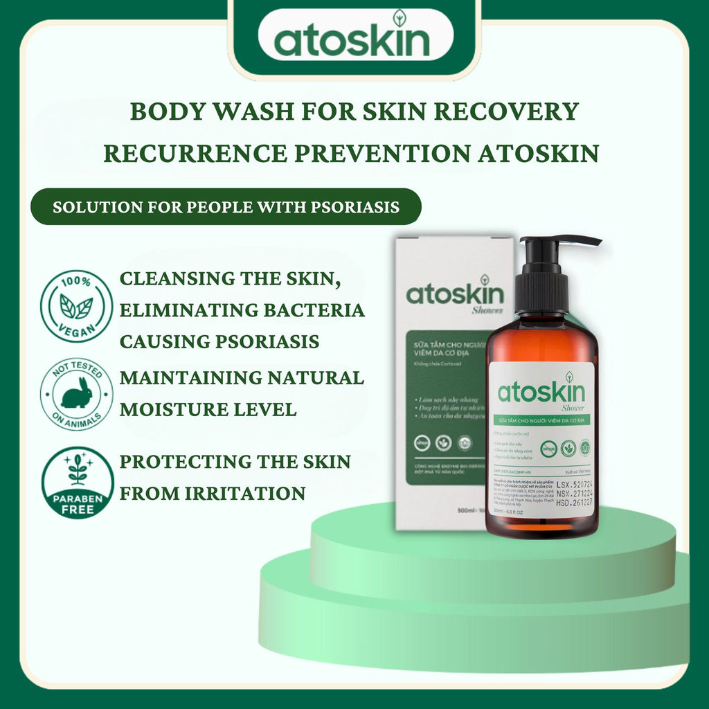 Atoskin – Specialized Body Wash for Eczema, Psoriasis & Dermatitis-Prone Skin